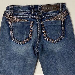 LA Idol | Blingy Denim Capri’s